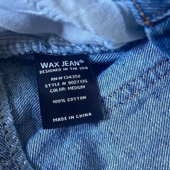 Wax Jean Los Angeles 90s Straight Leg Jeans - Picture 9 of 9